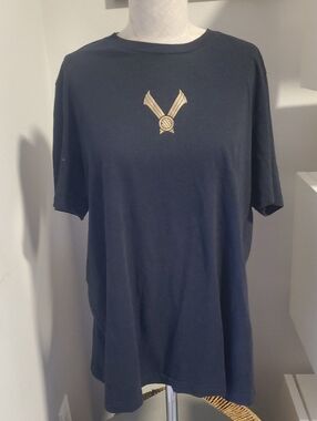 Men's Short-Sleeve Navy Graphic Tee